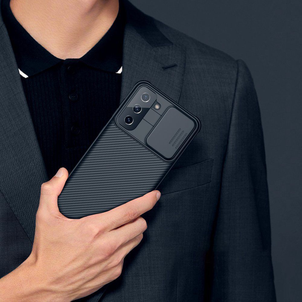 Mbështjellëse Nilkin për Samsung Galaxy S21 5G, e zezë