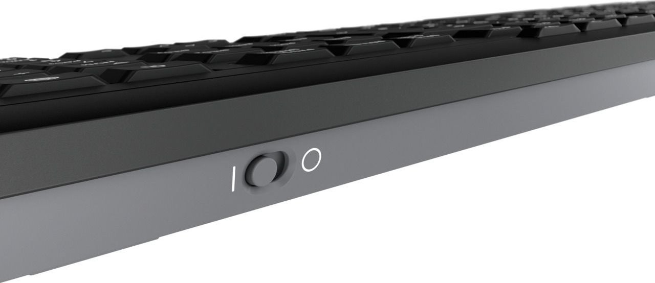 Tastierë CHERRY Stream Wireless Keyboard Universal, RF 2.4GHz, USB, e zezë