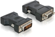 Përshtatës AV Delock DVI-I - D-Sub (VGA), i zi