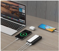 Powerbank Rebeltec P10 LCDPD Lampada, 10000mAh, 22.5W PD, i zi
