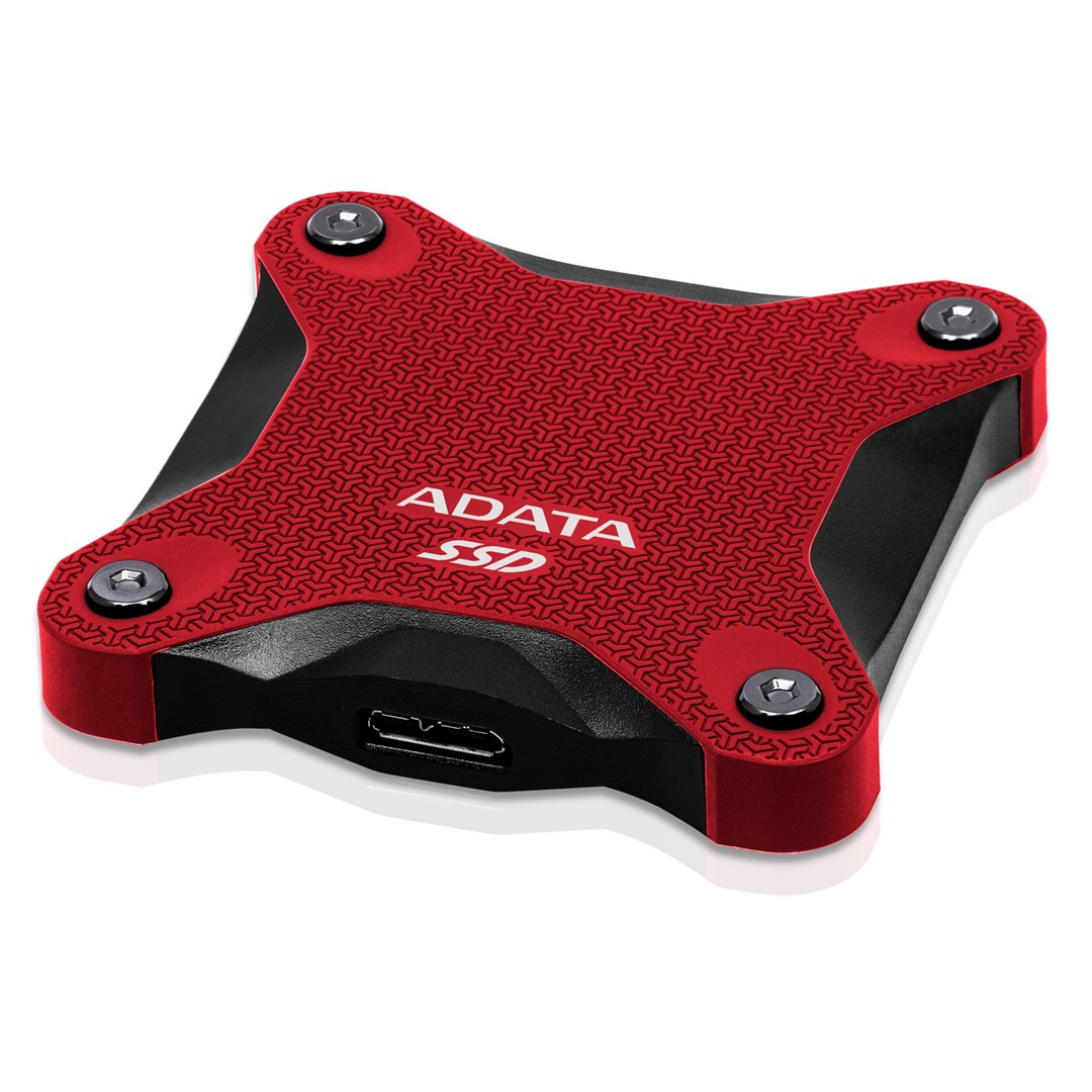 Надворешен SSD диск ADATA SD620, 1TB, црвен
