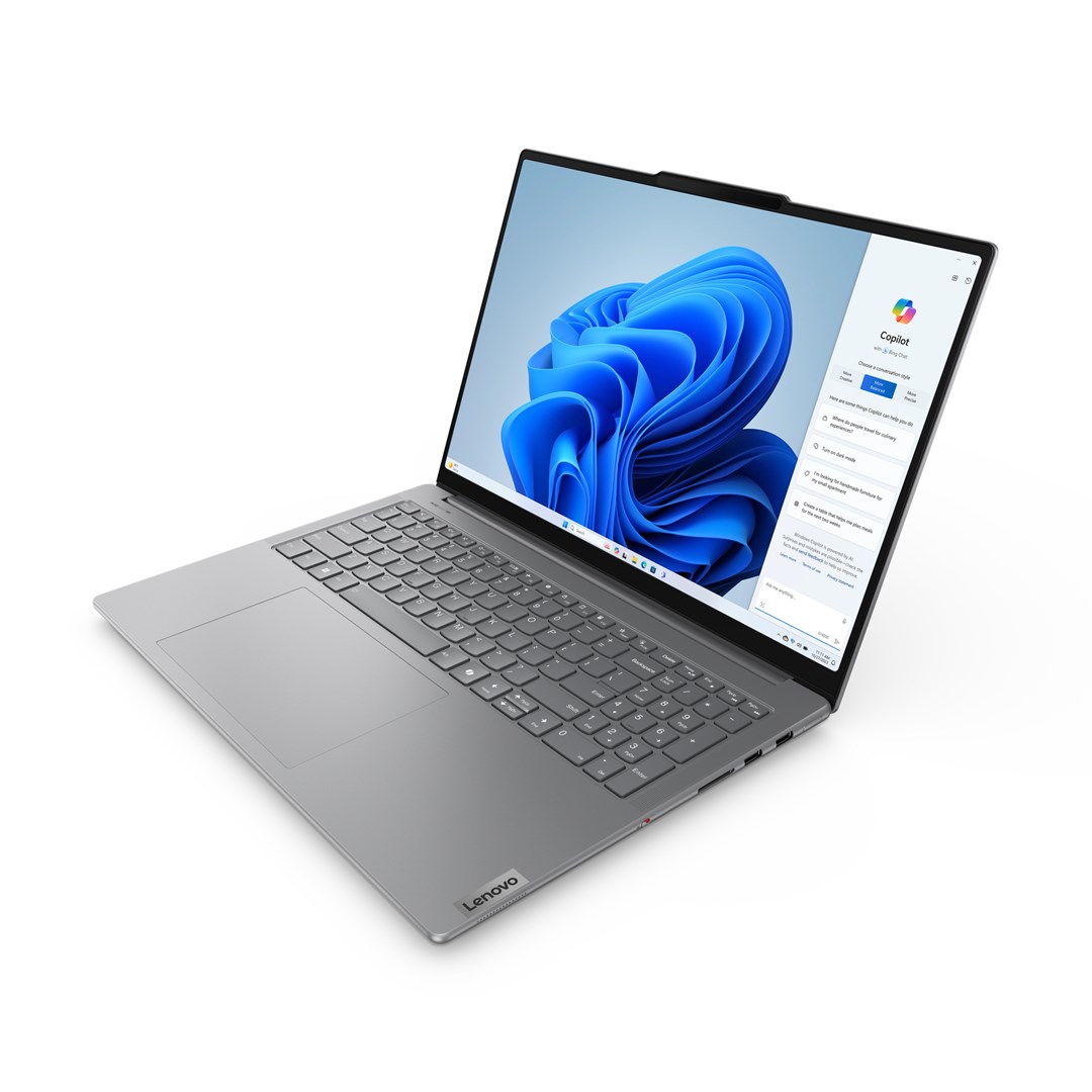 Laptop Lenovo Yoga Pro, 16", Intel 185H, 64 GB RAM, 1 TB SSD, NVIDIA GeForce RTX 4070, i hirtë