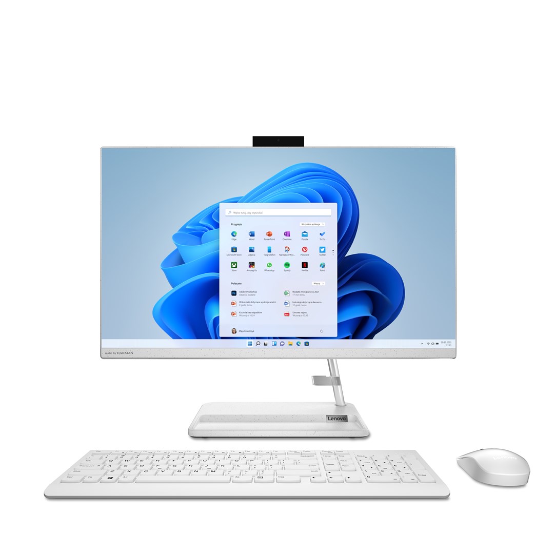 Kompјутер All-in-One Lenovo IdeaCentre AIO 3 24IAP7, i5-13420H, 16GB, бел