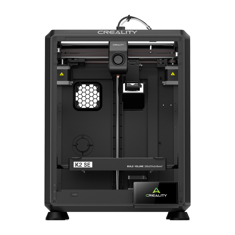 Printer 3D Creality K2 SE Combo, FDM, volum ndërtimi deri 300x300x300 mm, i zi