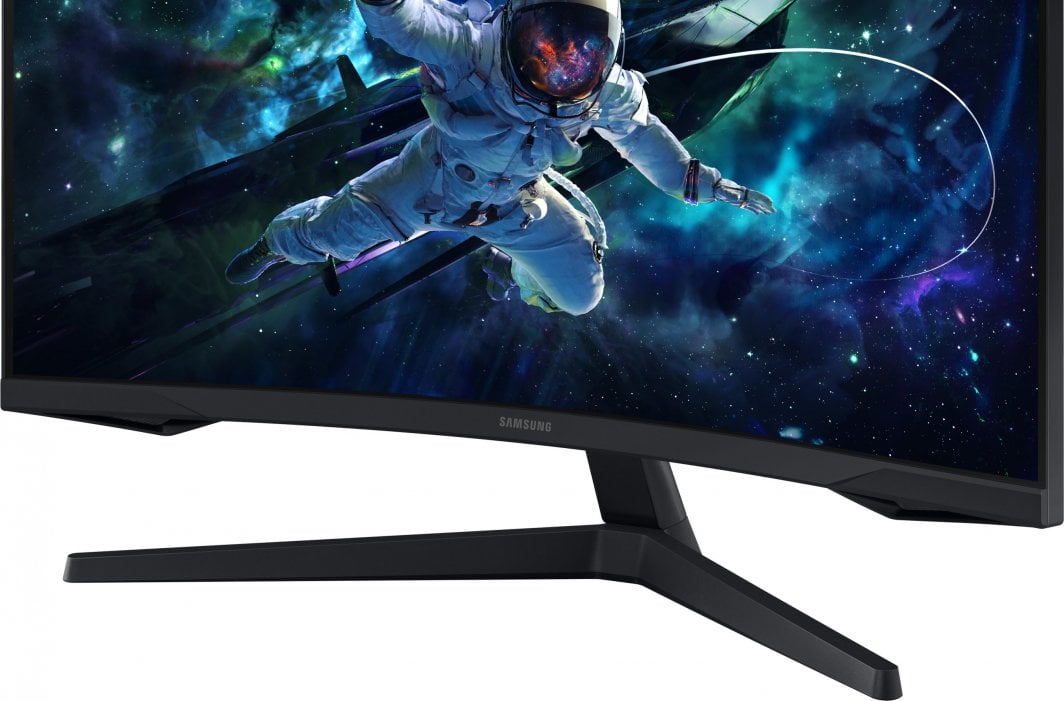 Monitor Samsung Odyssey G55C, 31.5", WQHD, i zi