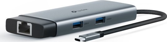 Hub USB C TP-Link UH6120C, 6 porta, gri