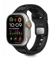 Rrip ore Tech-Protect IconBand Line, për Apple Watch 44/45/46/49mm, i zi