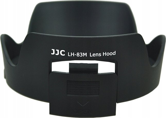Parasollë objektivi JJC LH-83M, zëvendësuese për Canon EW-83M, për Canon EF 24-105mm F3.5-5.6 IS STM, e zezë