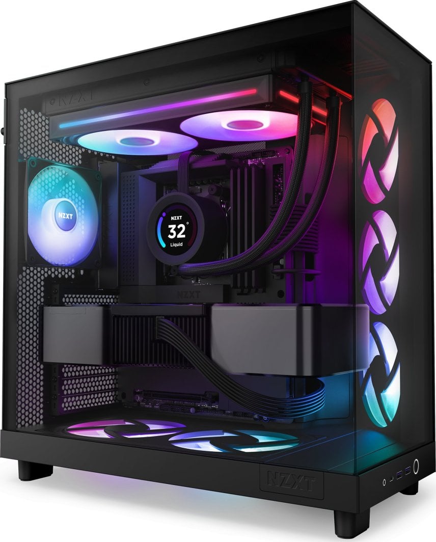 Ftohës Nzxt F280 RGB Core (RF-U28HF-B1), 140 mm