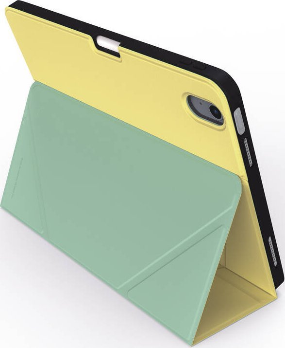 Mbulesë folio për iPad JCPal SlimFlex, 10.9" 10th gen, 11" A16 11th gen, Sand Yellow Green