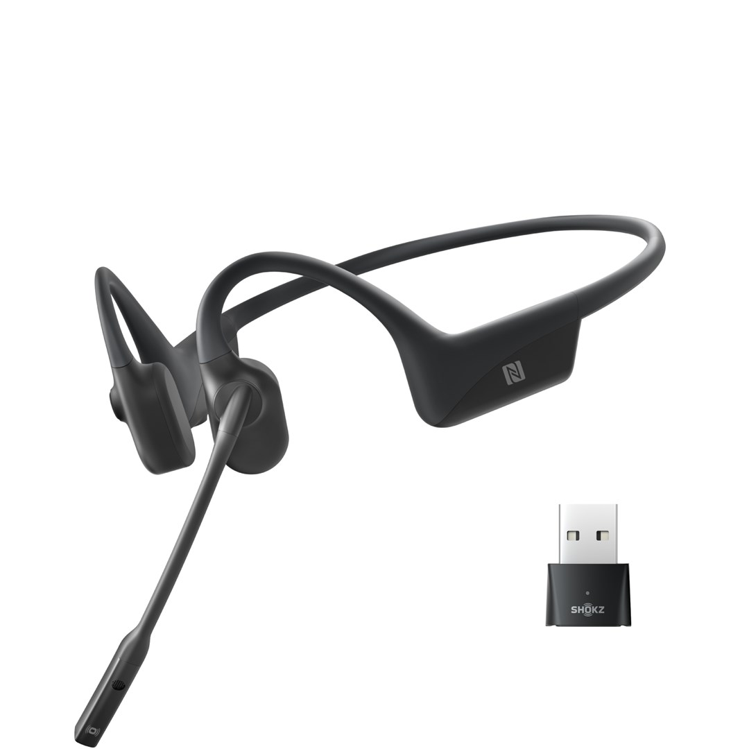 Kufje Shokz OpenComm UC, Bluetooth 5.1, të zeza