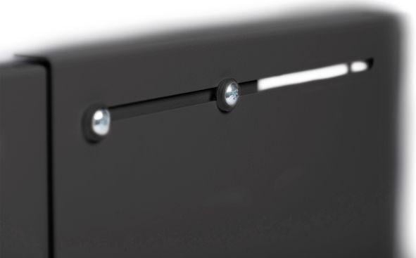 Kornizë muri për rack Digitus, 19", thellësi e rregullueshme, e zezë