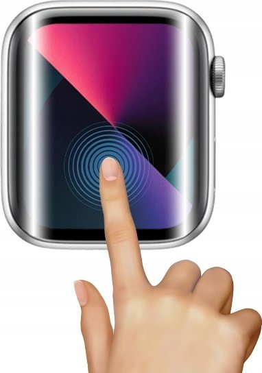 Folie mbrojtëse ekran GrizzGlass Hydrogel Film për Xiaomi Watch S2 46mm, transparente