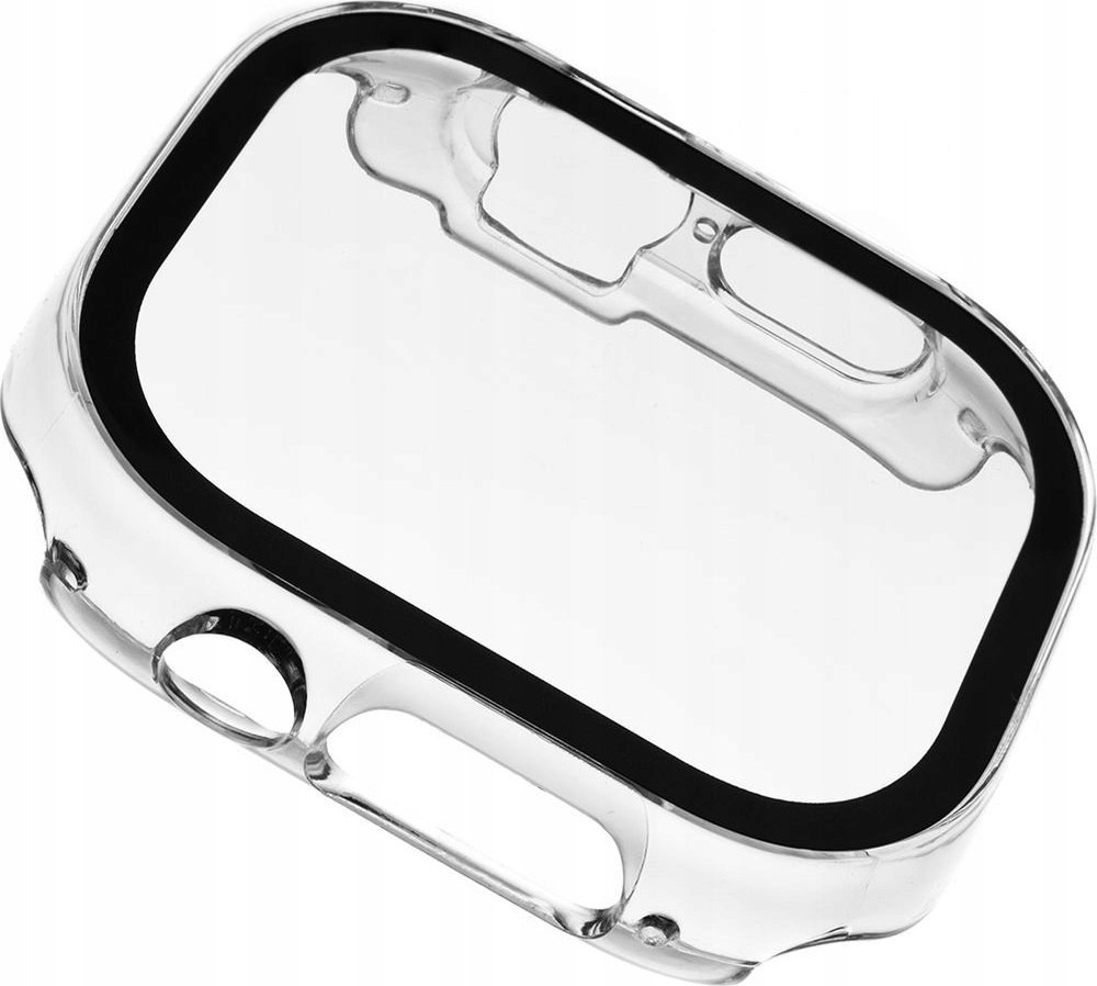 Mbrojtëse orë FIXED Pure Cover për Apple Watch Ultra 49mm, xham i kalitur, transparente