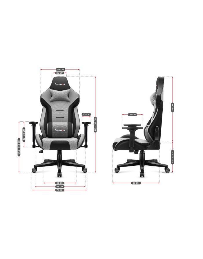 Karrige Huzaro HZ-FORCE 7.6, e hirtë/zezë