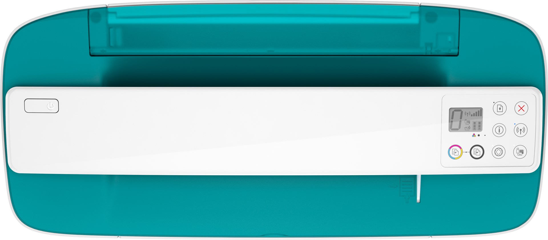 Printer multifunksional HP DeskJet 3762, Inkjet termal, i gjelbër
