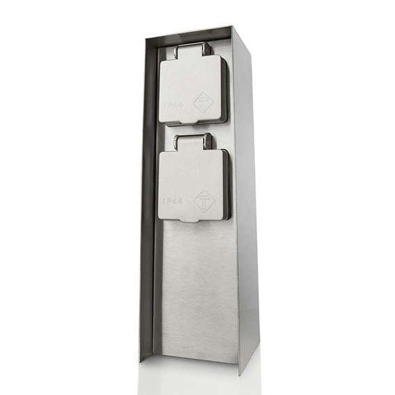 Prizë kopshti Philips 171084716, 2 dalje, çelik inox, gri