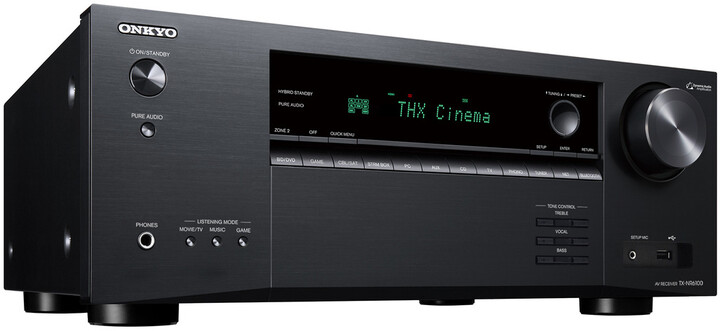 Marrës AV Onkyo TX-NR6100, i zi