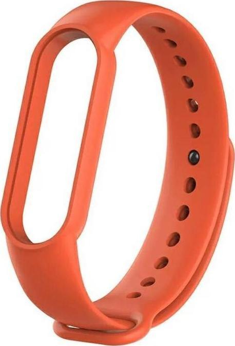 Rrip dore Beline për Xiaomi Mi Band 3/4, silikon, portokalli
