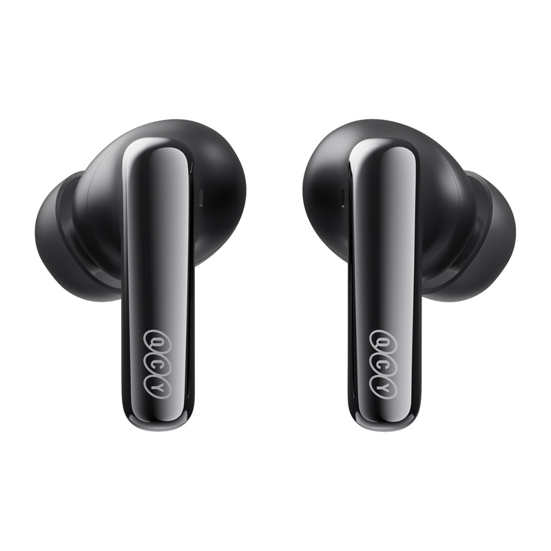 Kufje wireless QCY MeloBuds N70, Adaptive ANC, Bluetooth, të zeza