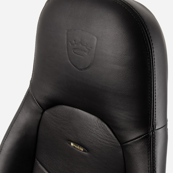 Karrige Noblechairs ICON Real Leather, e zezë