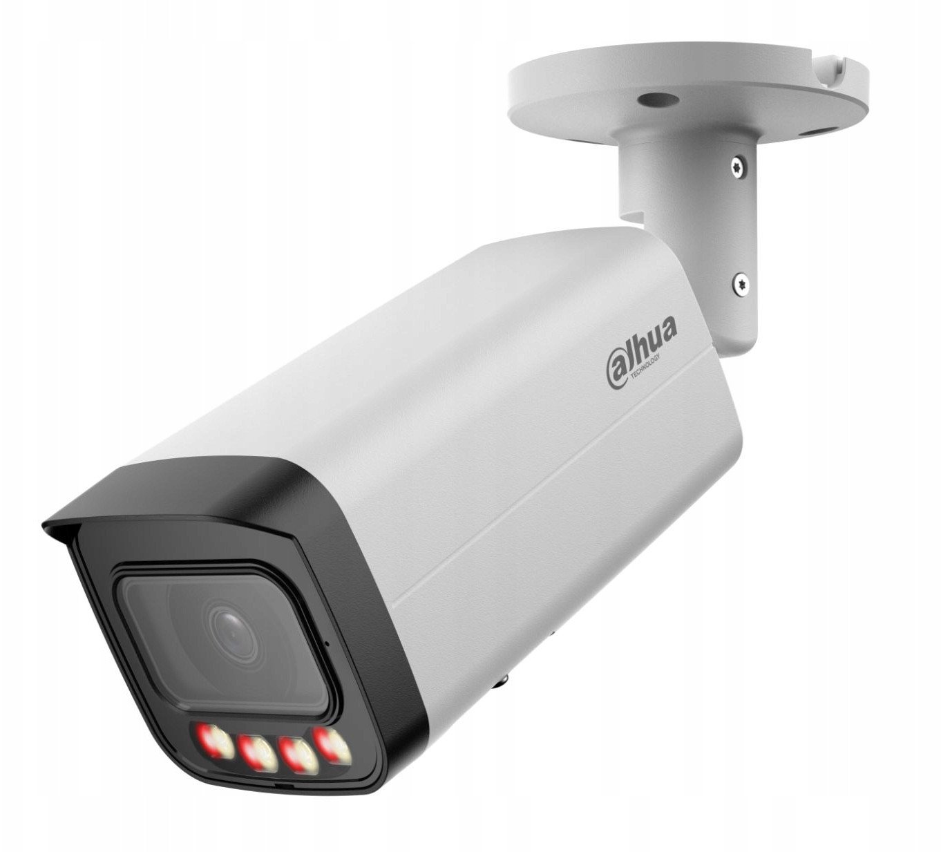 Kamerë IP Dahua IPC-HFW21249T-AS-IL-0280B, 2MP, lente 2.8mm, e bardhë
