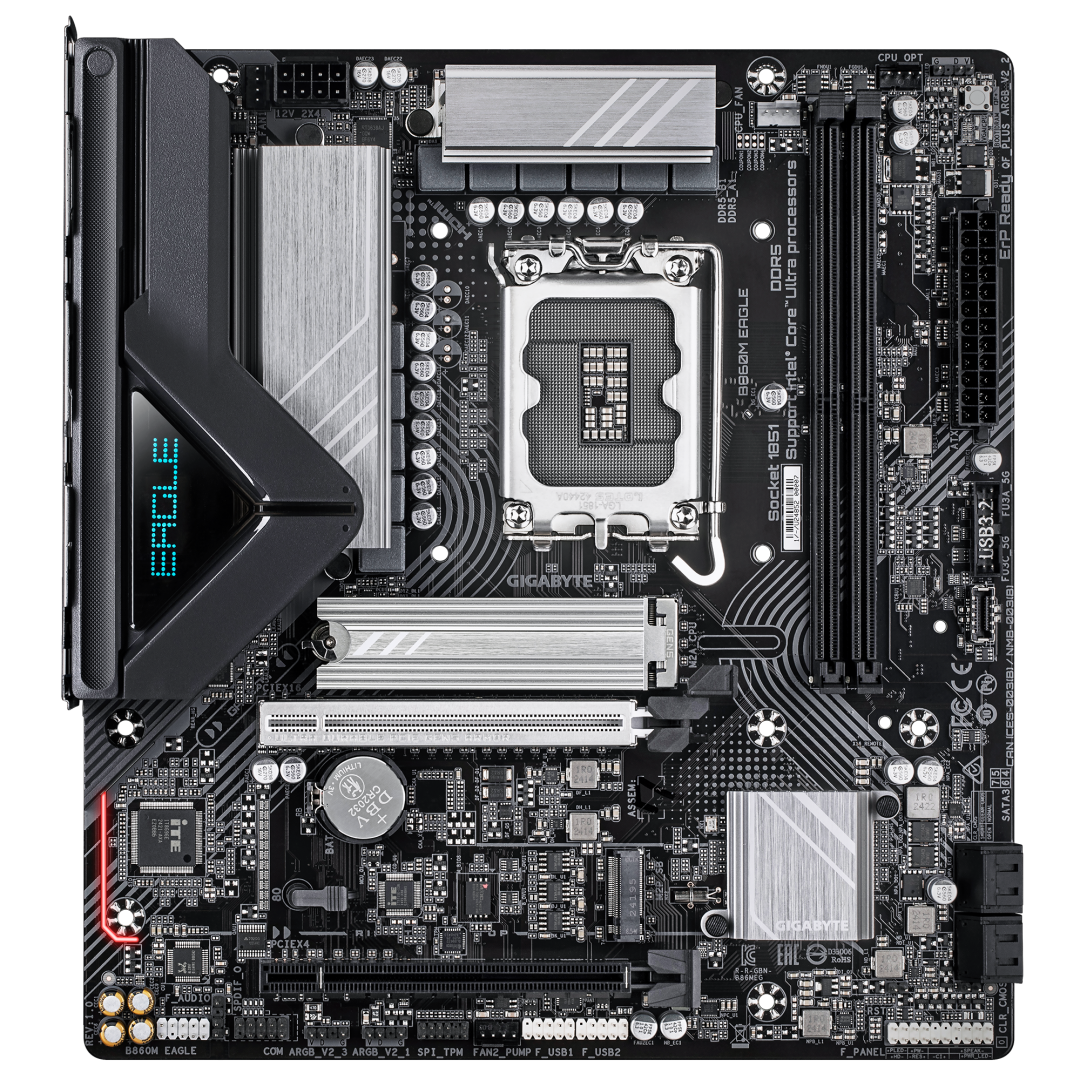 Motherboard GIGABYTE B860M EAGLE, DDR5, PCIe 5.0, 2.5GbE LAN