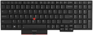 Tastierë Lenovo, layout frëngjisht, me kabllo, e zezë