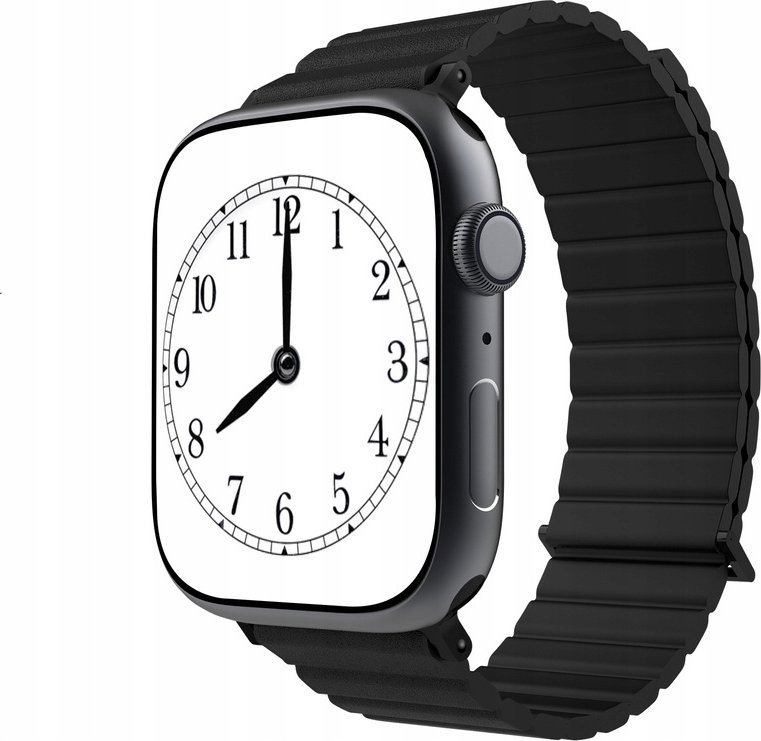 Rrip JCPAL FlexDuo për Apple Watch, magnetik, për seri 1 9 dhe SE, i zi