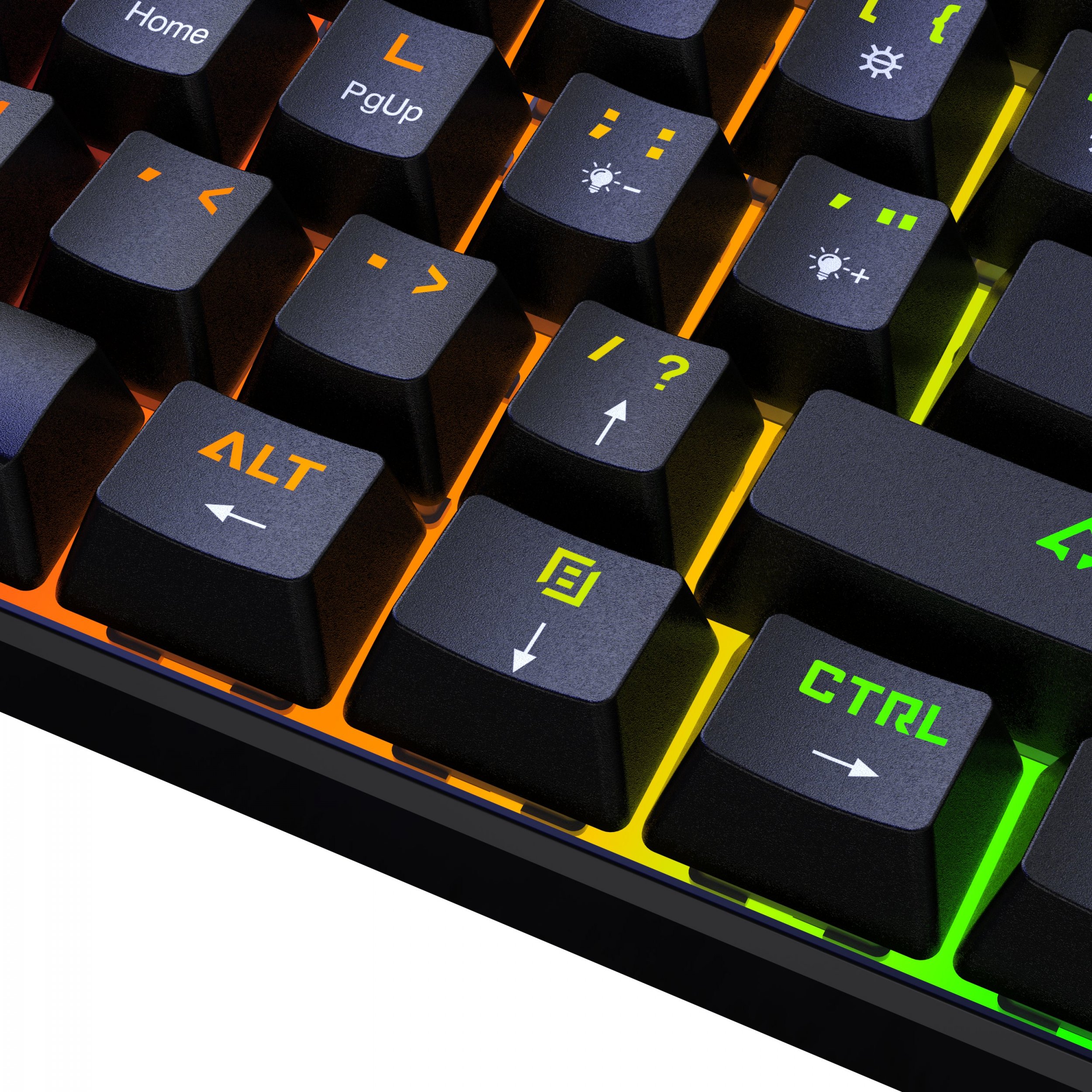 Tastierë Preyon Red All Claw Gateron Red, US, e zezë