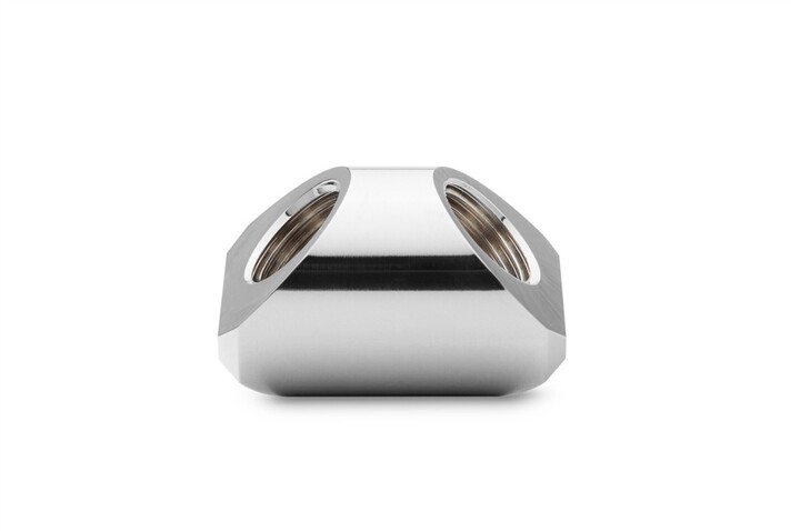 Përshtatës EK Water Blocks EK-Quantum Torque 90 Grad G1/4 Zoll IG auf G1/4 Zoll IG, nikel