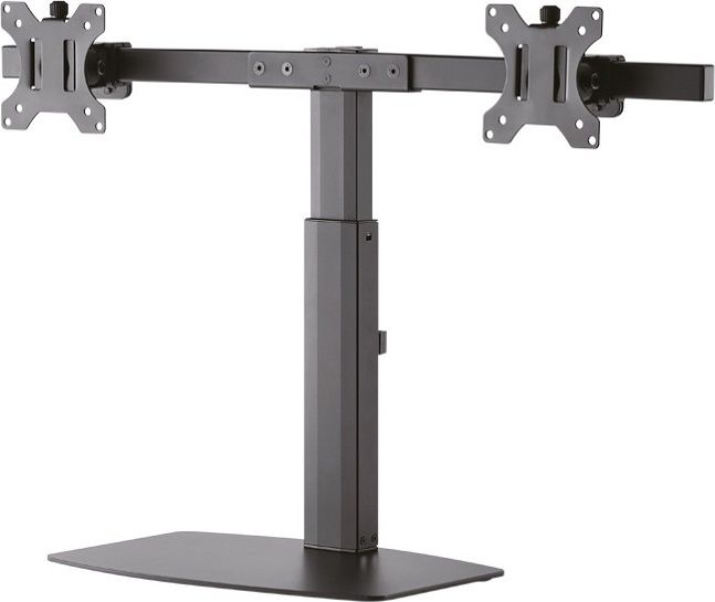 Qëndrim tavoline për 2 monitorë Neomounts FPMA-D865DBLACK, 10"-27", VESA 75x75 100x100, i zi