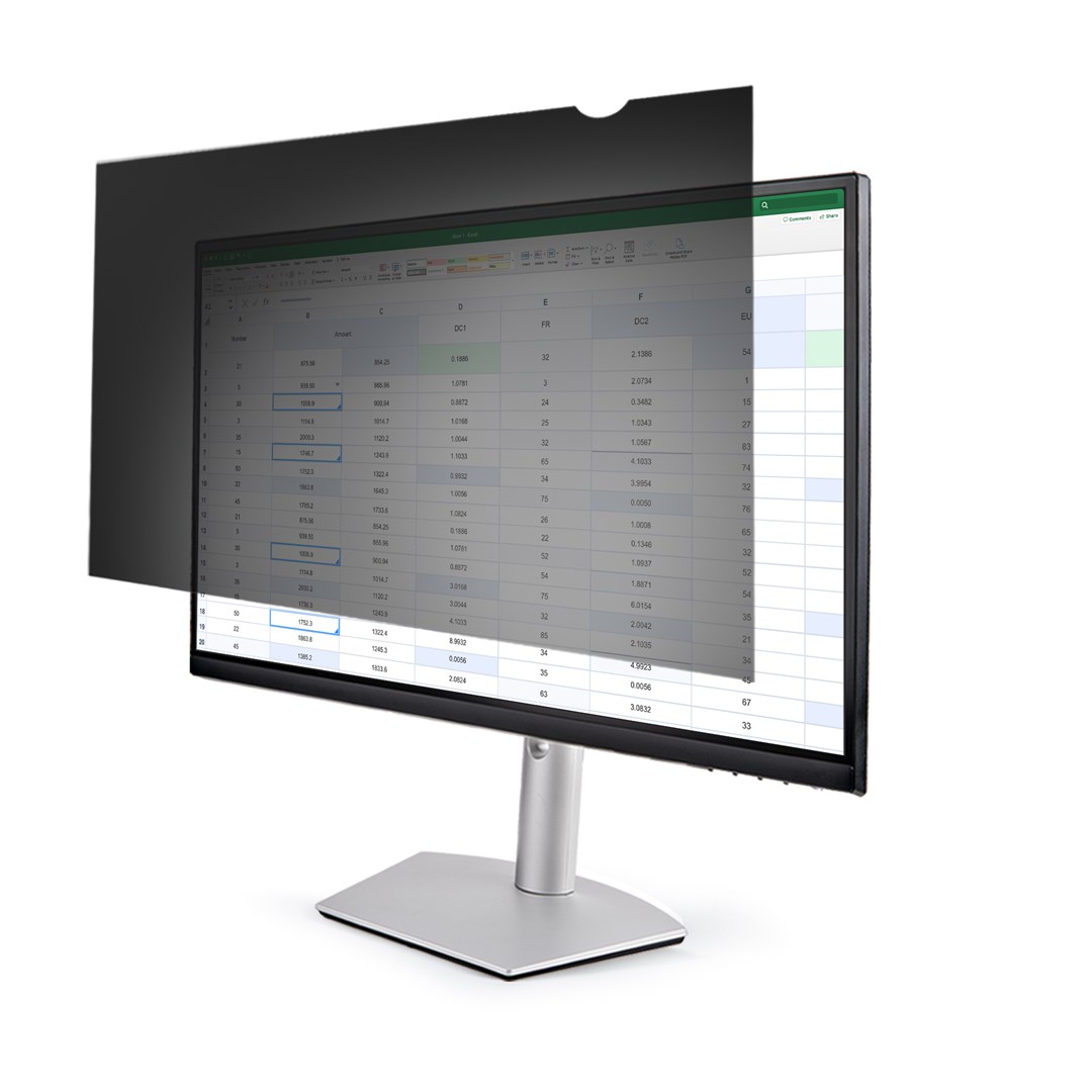 Filtër privatësie për monitor StarTech, 23.8", 16:9, i zi