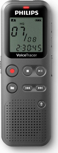 Regjistrues zëri Philips DVT1120, USB 2.0, dixhital, i argjendtë