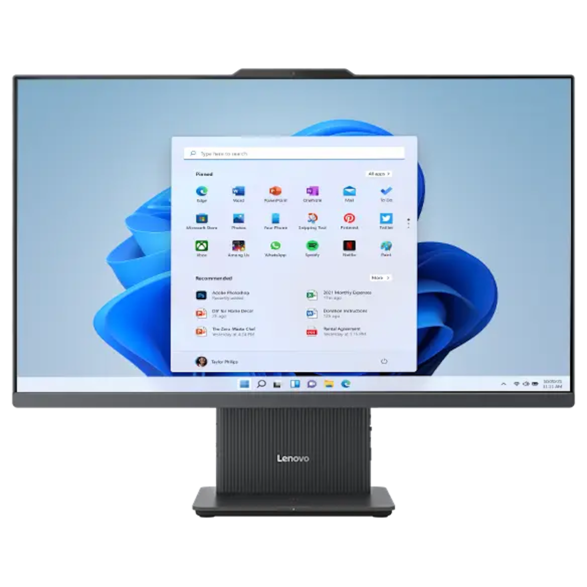 Kompjuter AIO Lenovo IdeaCentre 27IRH9, 27", Intel Core 5 210H, 16GB RAM, 512GB SSD, gri