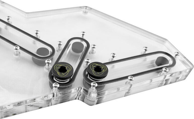 Pllakë uji PC Singularity Computers Spectre 2.0 Elite Kit Side, akrilik, e bardhë