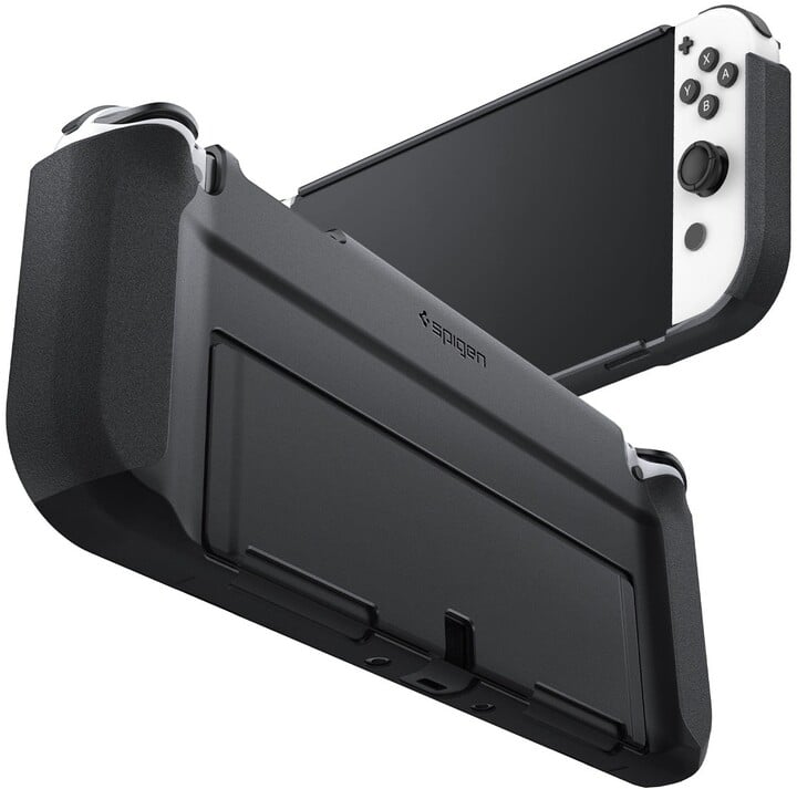 Mbrojtëse Spigen për Thin Fit pro Nintendo Switch OLED, e zezë