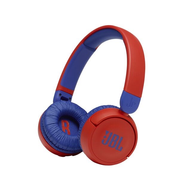 Слушалки за деца JBL JR310BT, Bluetooth, црвени