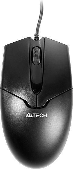 Maus A4Tech OP-550NU, me kabllo, USB, i zi
