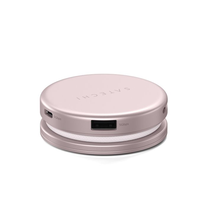 Satechi OntheGo 5-in-1 Multiport Adapter, Blush