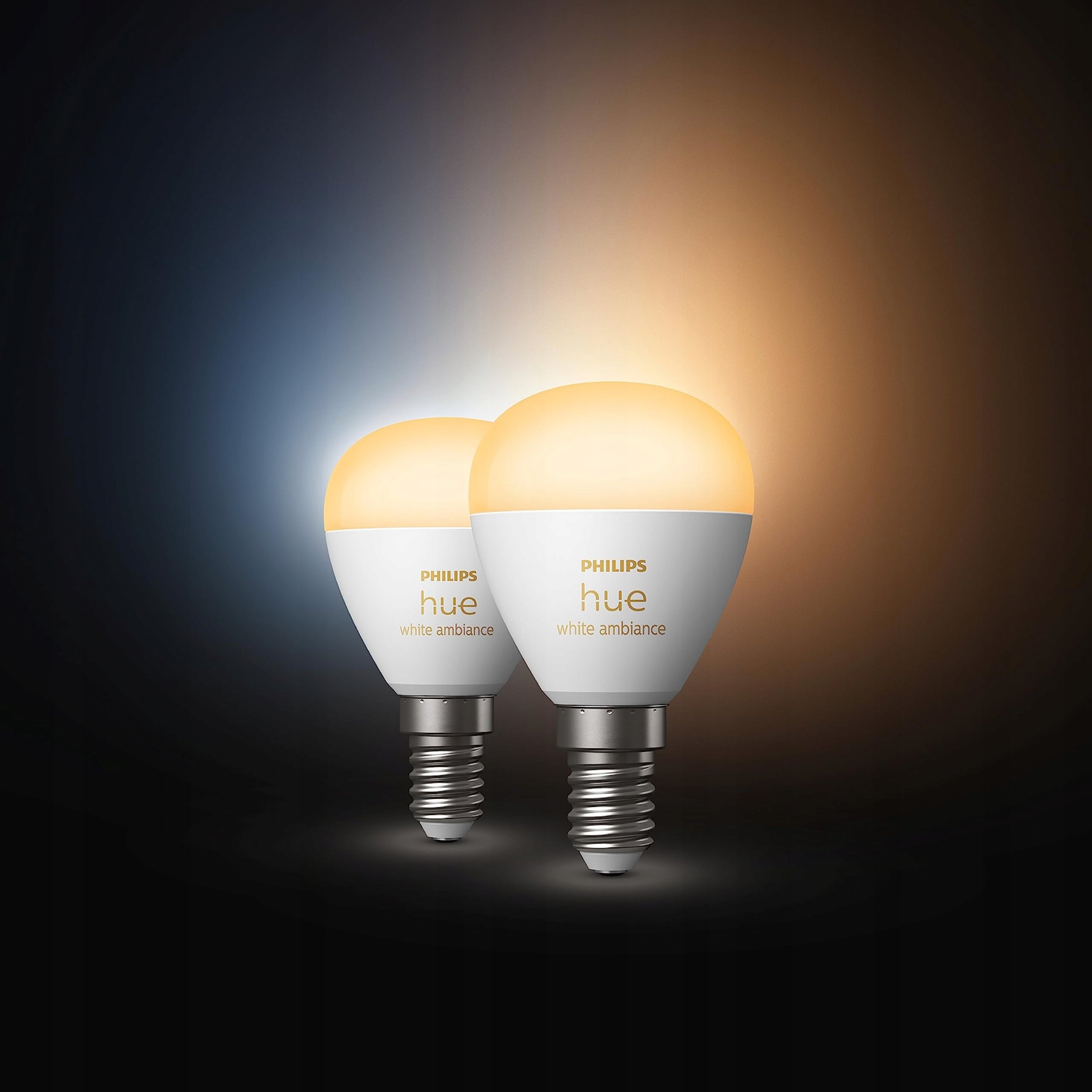 Llambë smart Philips Hue LED E14, White Ambiance, Bluetooth