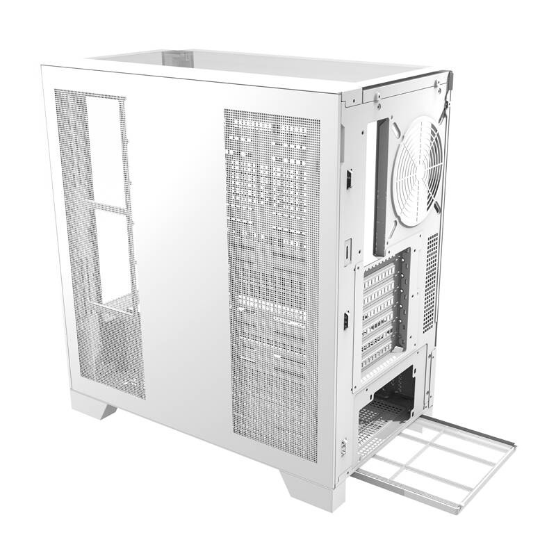 Kuti kompjuteri Darkflash DY450, ATX, xham i tejdukshëm, e bardhë
