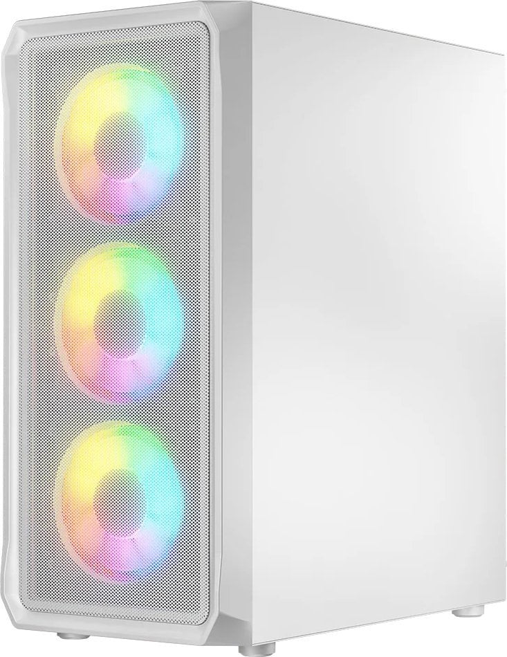 Kasë Logic Concept Portos ARGB, e bardhë, Midi Tower