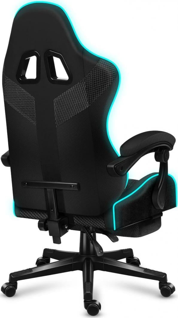 [OUTLET] Karrige Huzaro Force 4.7 RGB, e zezë