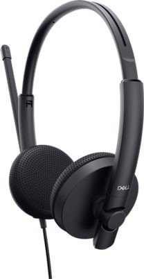 Kufje Dell WH1022, stereo, me mikrofon, me kabllo USB A, të zeza