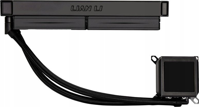 Ftohës uji CPU Lian Li Galahad II LCD Performance GA2ALCD28B, 280mm, AIO, i zi