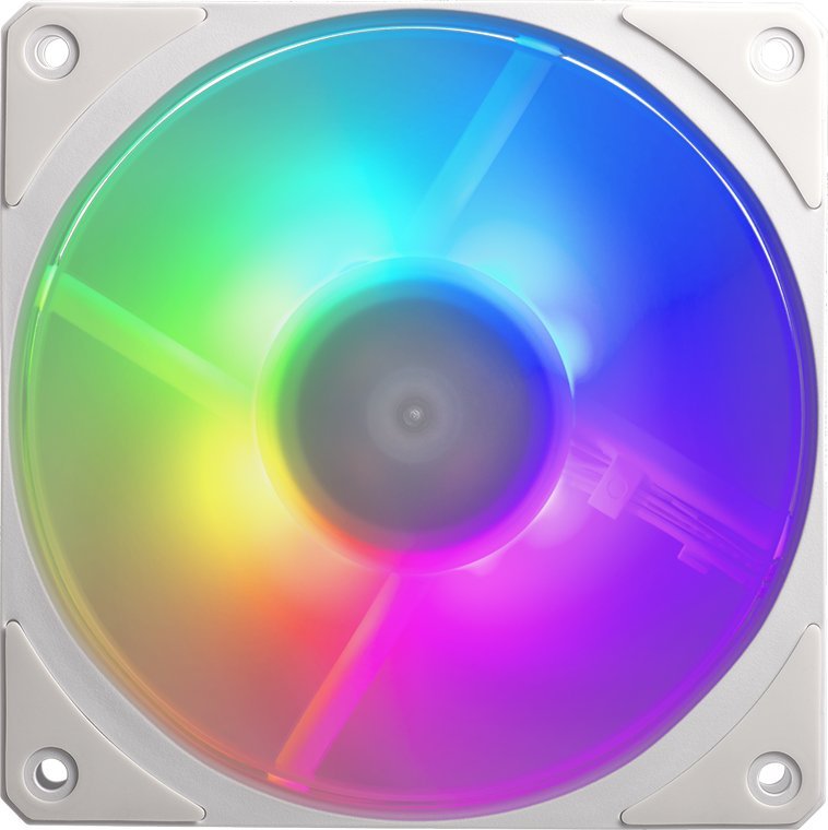 Set ftohës PC Cooler Master Mobius 120P ARGB, 120mm, 3 copë, i bardhë