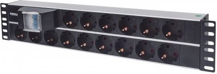 Shirit energjie Intellinet Network Solutions 714051, 19", 2U, 15x Schuko, 3m, i zi