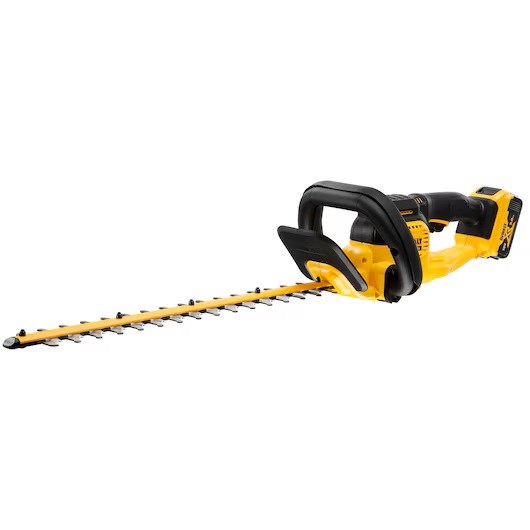 Gërshërë gardhi me bateri Dewalt DCMHT563P1-QW, 55 cm, 18V 5Ah, e verdhë