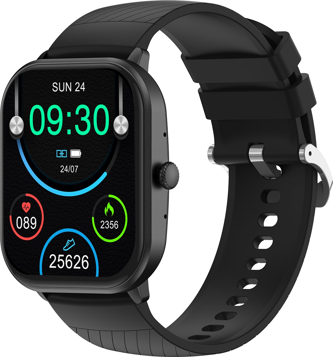 Ora inteligjente Denver SWC-187, ekran AMOLED, Bluetooth, e zezë